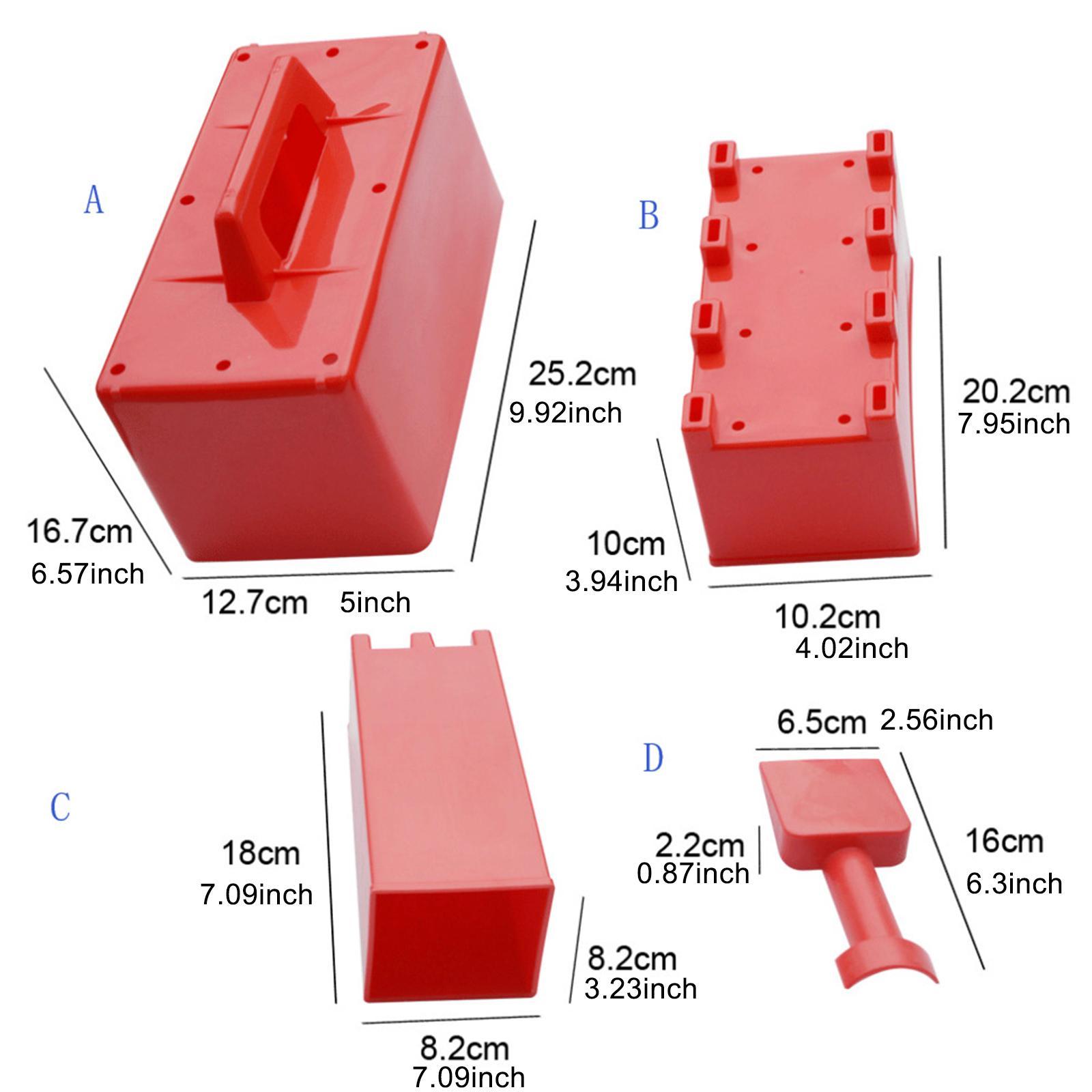 Outdoor Adventure Girl - 4 Pieces Sand Castle Mould Outdoor
