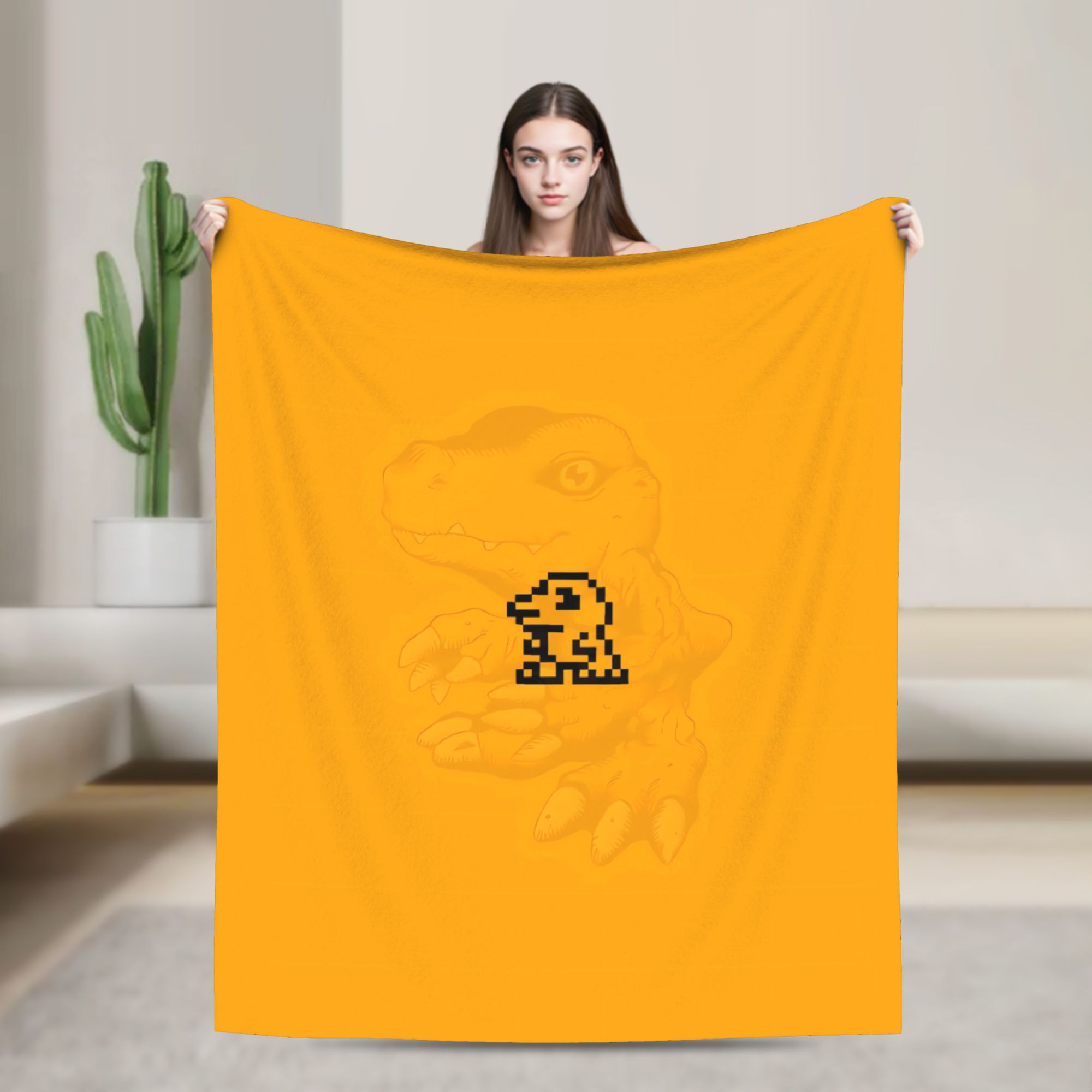 Outdoor Adventure Girl - Anime Digimon Adventure Blankets Quality Super