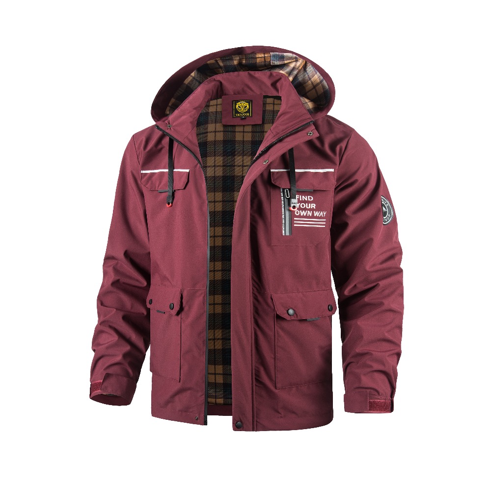 Men's Spring&Autumn Outdoor Ca - Outdoor Adventure Windbreaker recension och pris