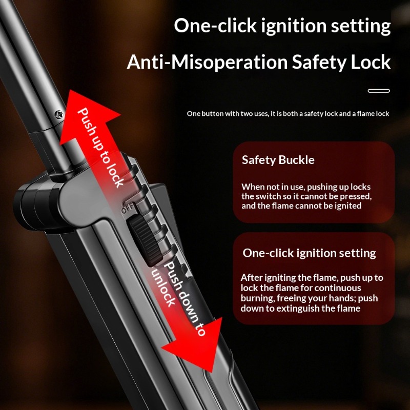 2026 Foldable Nozzle High Fire - Fire Piston Starter recension och pris