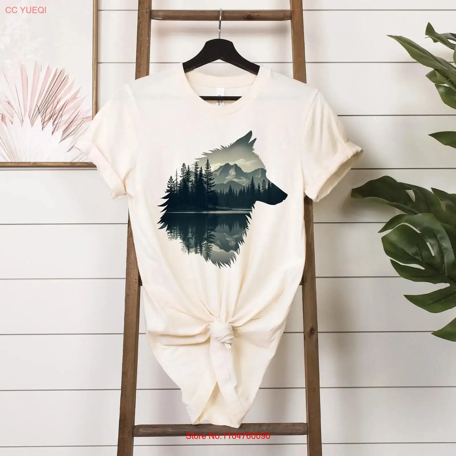Nature Inspired Wolf T Shirt O - Outdoor Adventure Enthusiast recension och pris