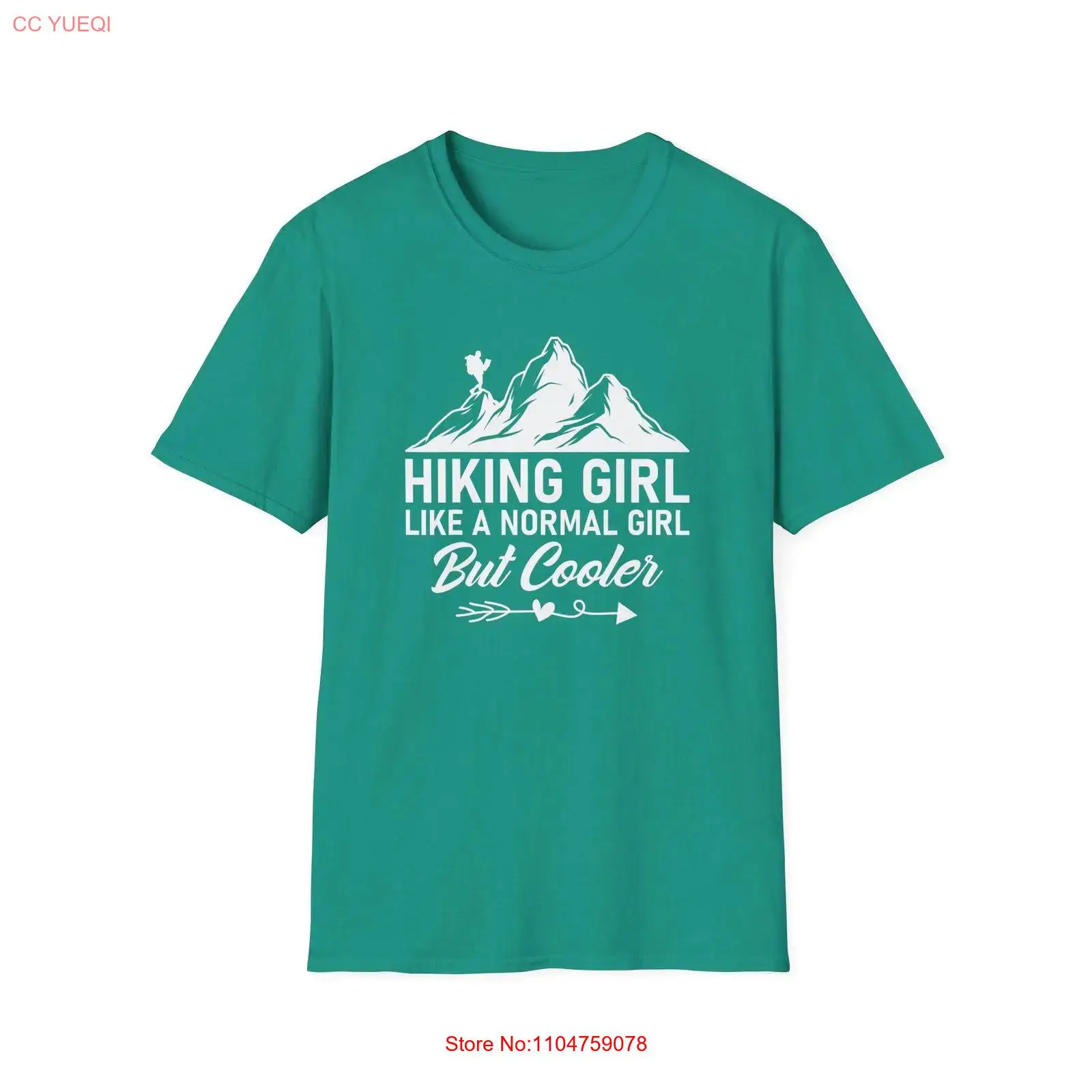 Hiking Girl T Shirt Camp Campi - Outdoor Adventure Girl recension och pris