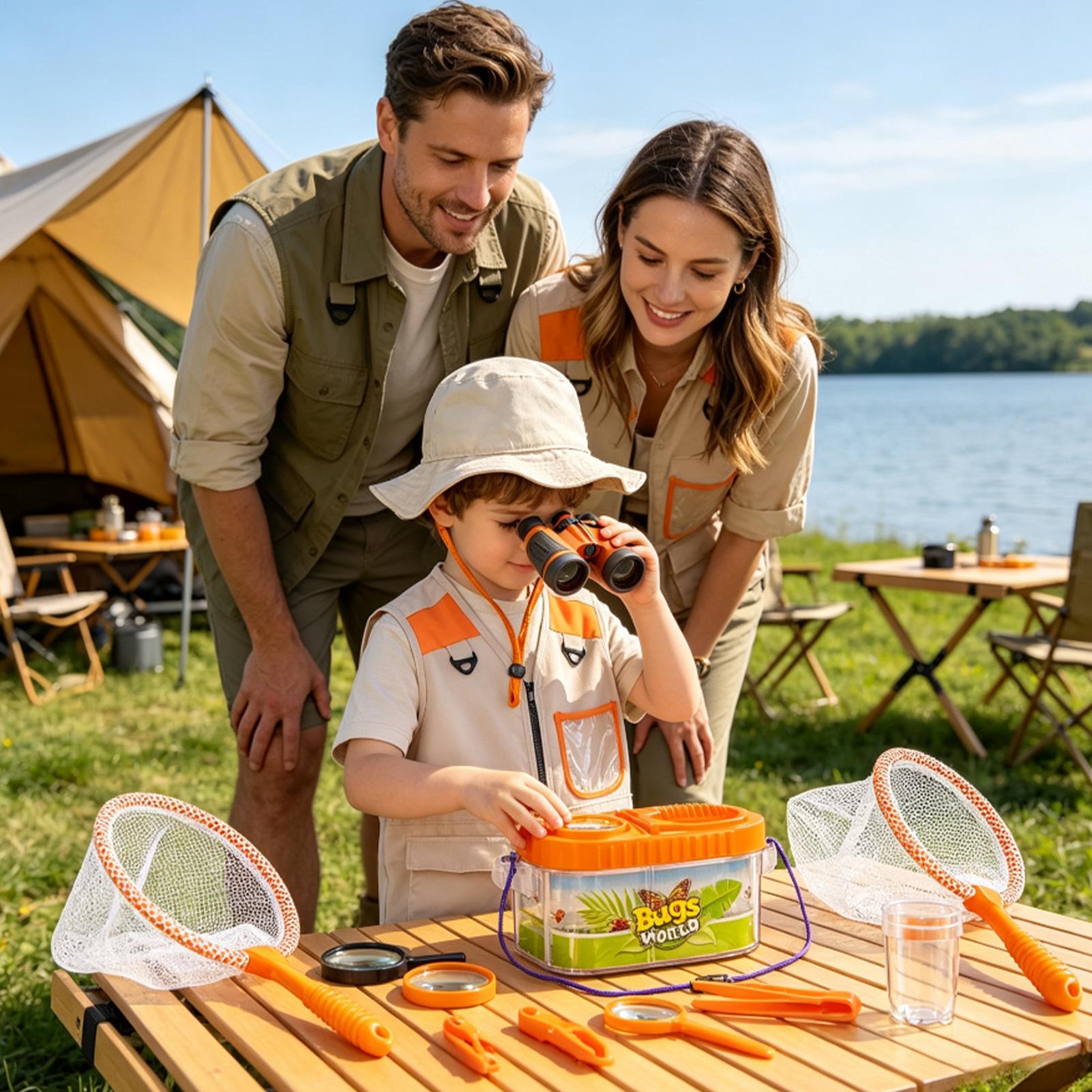Kids Adventure Kit With Magnif - Outdoor Adventure Girl recension och pris