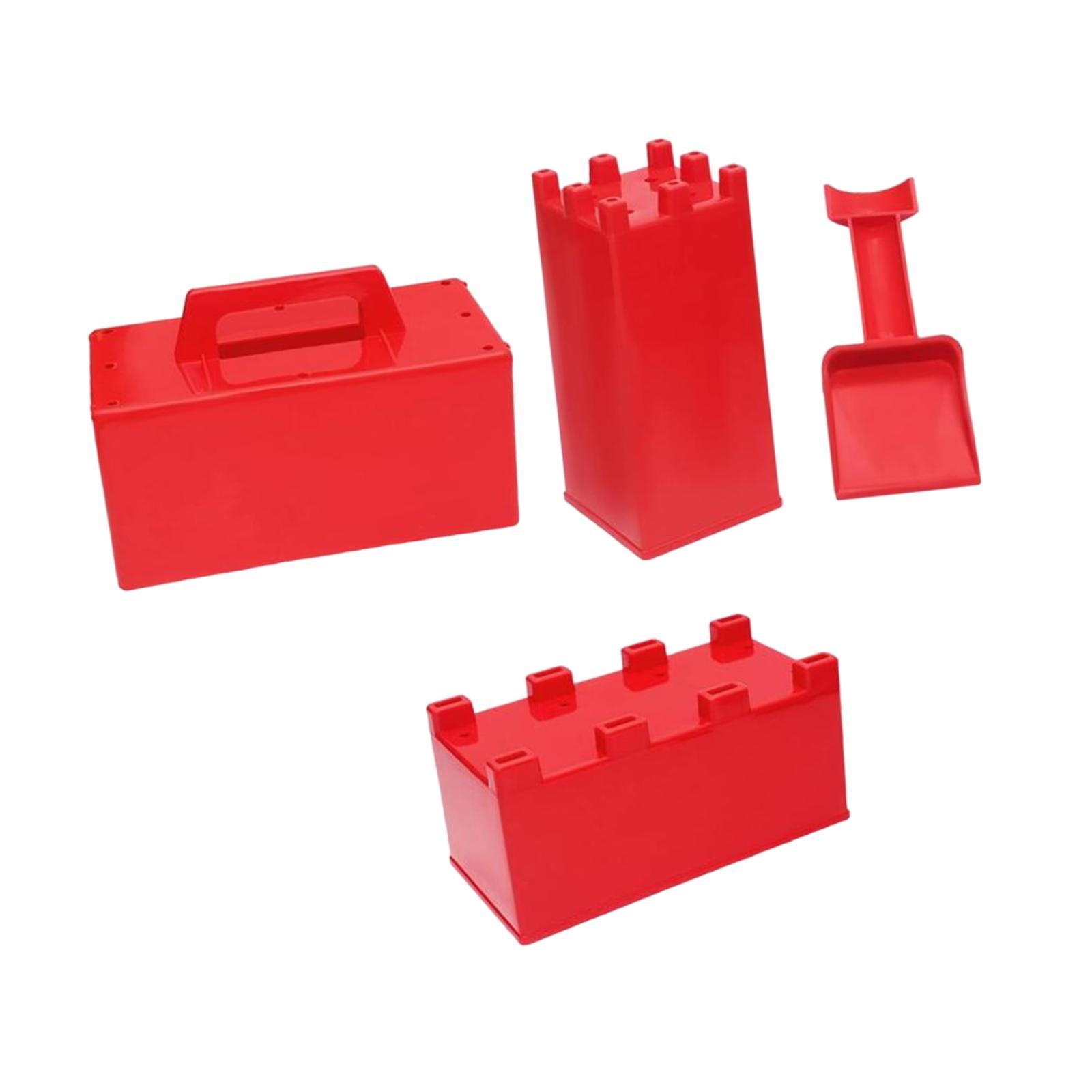 4 Pieces Sand Castle Mould Out - Outdoor Adventure Girl recension och pris