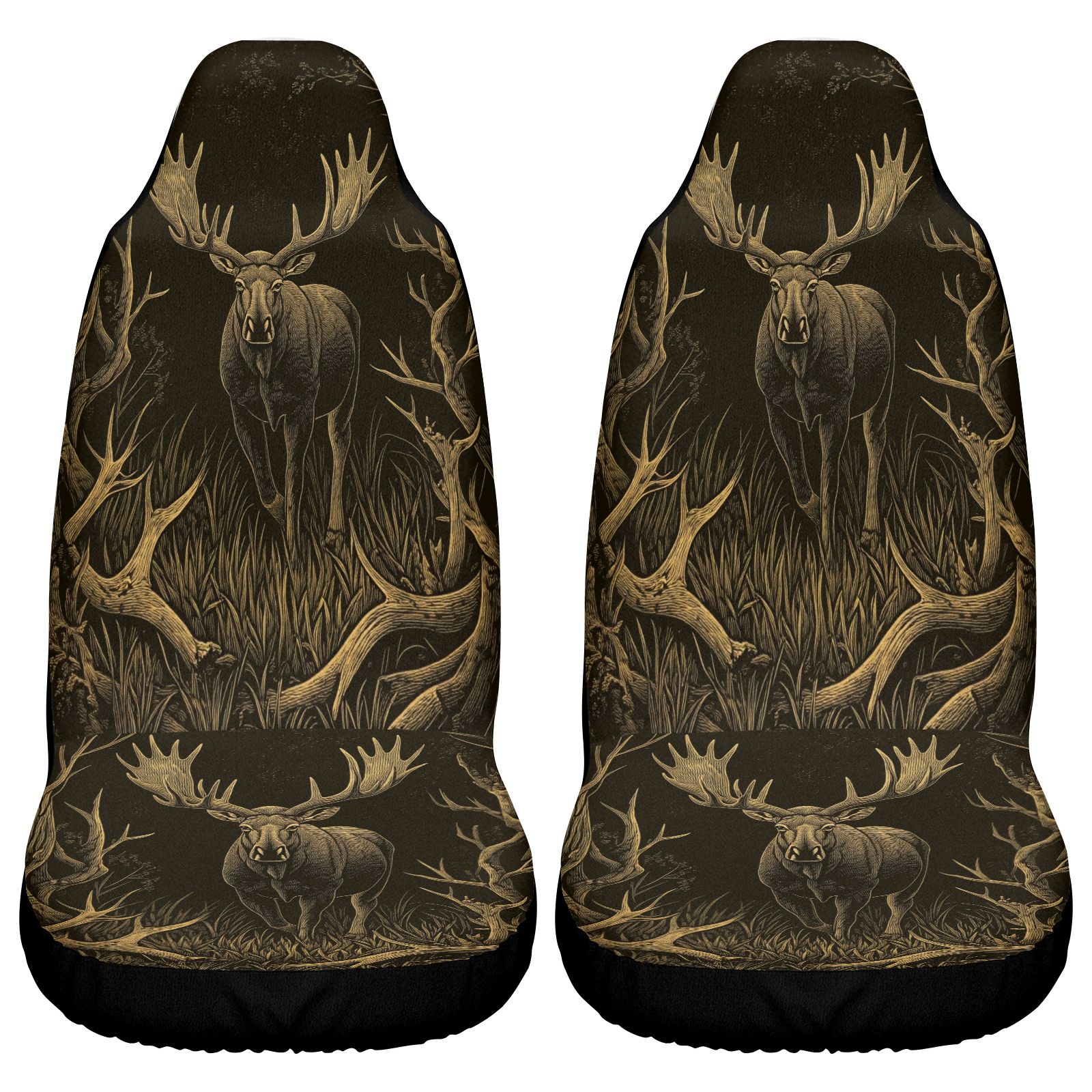 Car Seat Covers Brown Elk Patt - Outdoor Adventure Enthusiast recension och pris