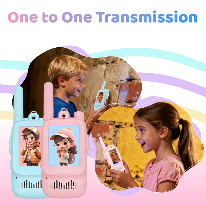2pcs Kids Video Walkie Talkie  - Outdoor Adventure Toys recension och pris
