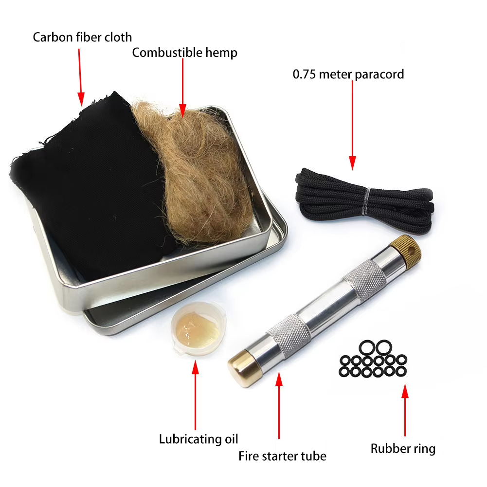 Outdoor Camping Piston Fire St - Fire Piston Starter recension och pris