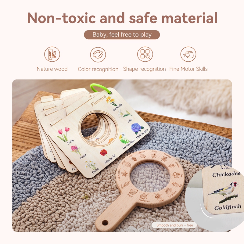 Wooden Montessori Toy Magnifyi - Outdoor Adventure Toys recension och pris